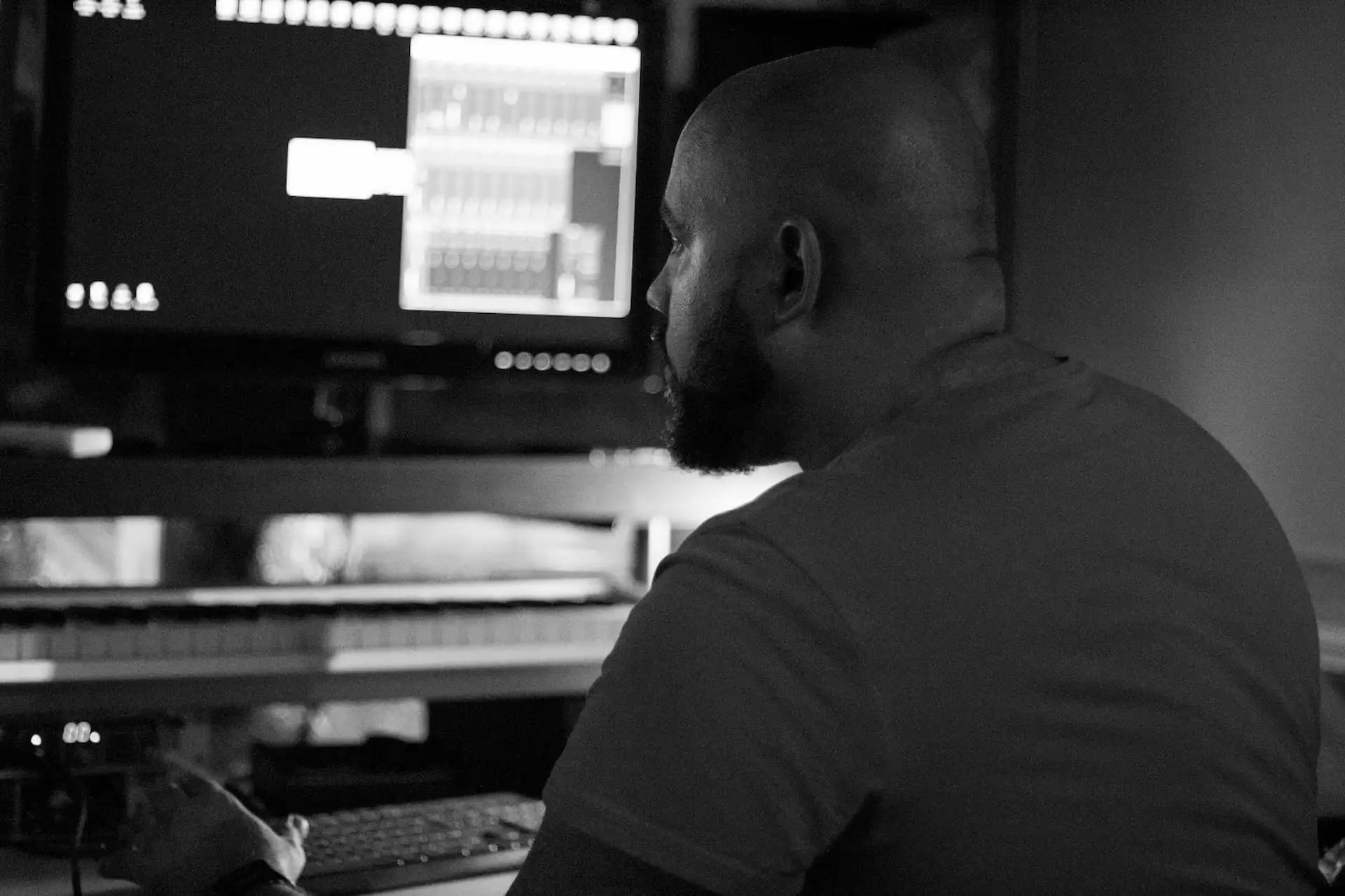 el conductor at Mo'Kubiko, the XWINGA studio.